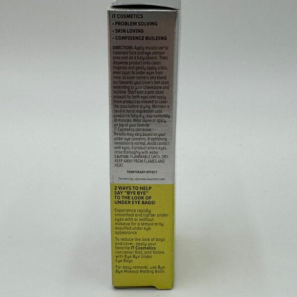 It Cosmetics Bye Bye Under Eye Bags Rapid Bag Reducer 0.5oz Sealed New - Picture 3 of 9